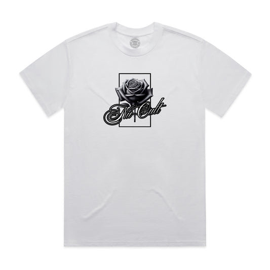 Heavy Weight Tee - Roses Are Black